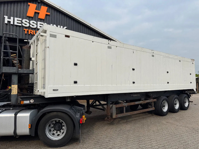 Schmitz Cargobull 55m3 alu kipper, klep/deuren, liftas, BPW, APK 04/2026! - Damperli dorse: fotoğraf 1 Schmitz Cargobull 55m3 alu kipper, klep/deuren, liftas, BPW, APK 04/2026! - Damperli dorse: fotoğraf 1