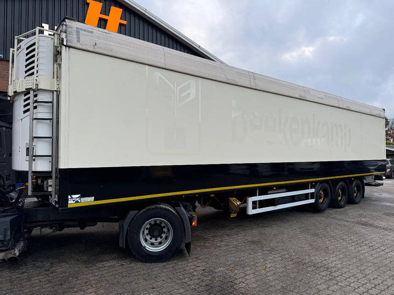 Kraker ISO 92m3 Walkingfloor + Koeloplegger Tiefkuhl Liftachse Top condition - Kayar zemin dorse: fotoğraf 1 Kraker ISO 92m3 Walkingfloor + Koeloplegger Tiefkuhl Liftachse Top condition - Kayar zemin dorse: fotoğraf 1