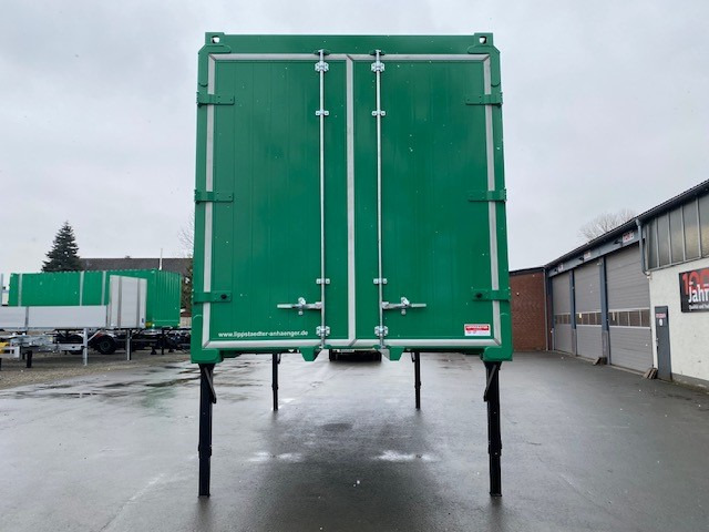 Krone BDF-System 7.45, LACK NEU in RAL 6024, FABRIKNEUE Portaltüren - Kapalı kasa: fotoğraf 3 Krone BDF-System 7.45, LACK NEU in RAL 6024, FABRIKNEUE Portaltüren - Kapalı kasa: fotoğraf 3