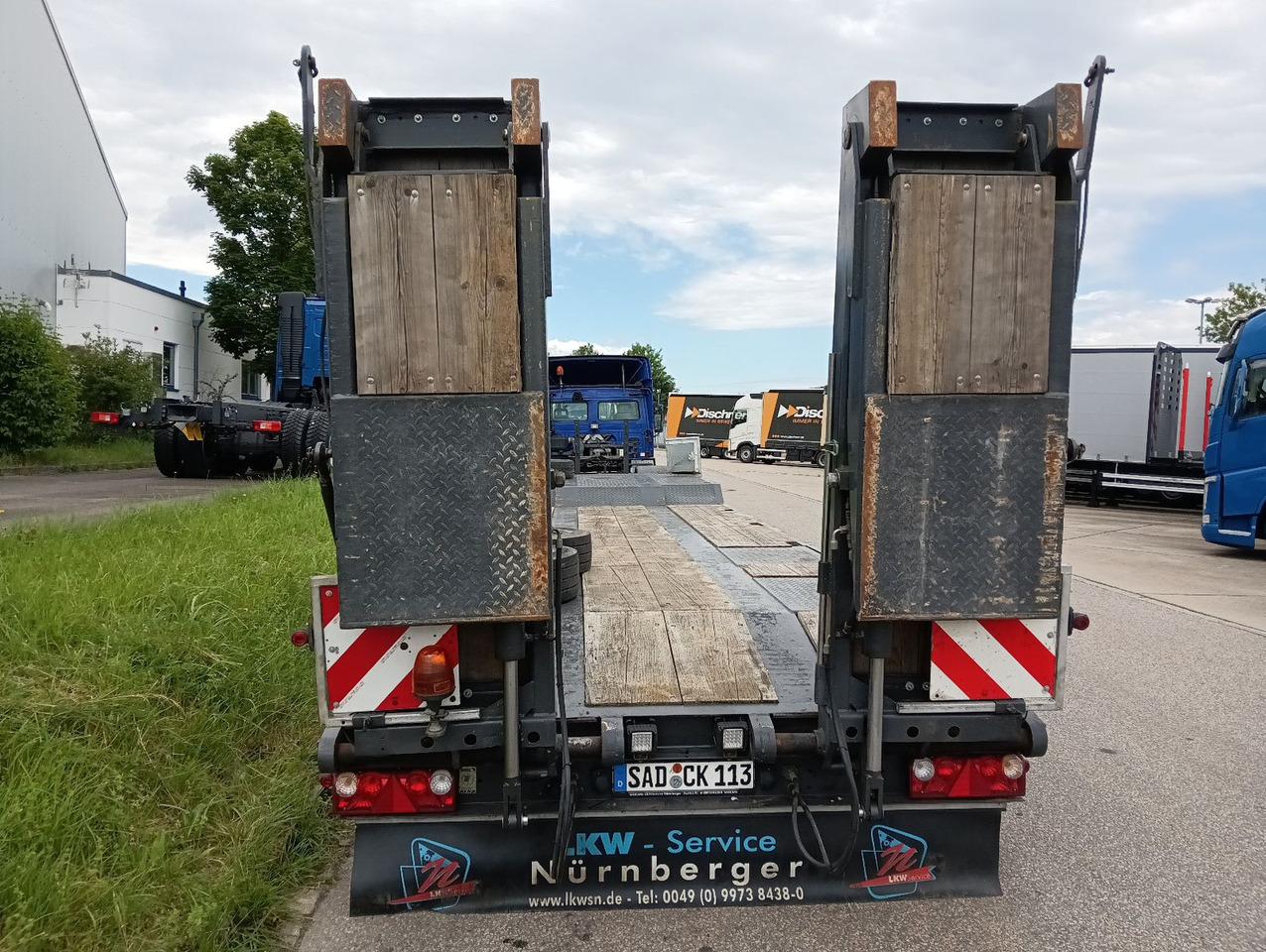 Fliegl 4-Achs Tieflader hydr.Rampe Blatt TopZustand TÜV finansal kiralama Fliegl 4-Achs Tieflader hydr.Rampe Blatt TopZustand TÜV: fotoğraf 13