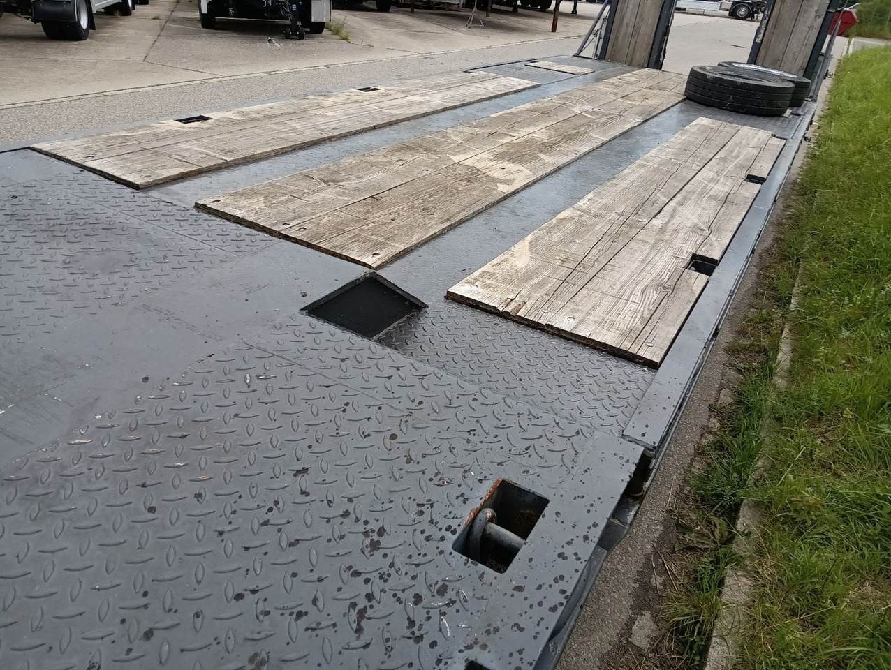 Fliegl 4-Achs Tieflader hydr.Rampe Blatt TopZustand TÜV finansal kiralama Fliegl 4-Achs Tieflader hydr.Rampe Blatt TopZustand TÜV: fotoğraf 21