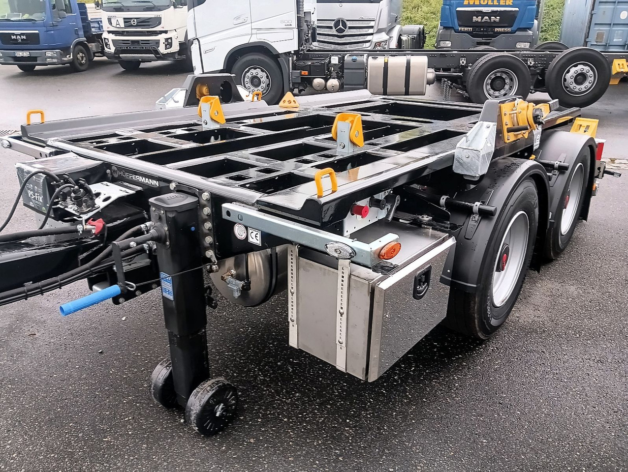 Hüffermann 2-A-MINI-CARRIER SAFETYFIX VERZINKT FULLOPTION - Kancali yükleyici/ Hidrolift römork: fotoğraf 3 Hüffermann 2-A-MINI-CARRIER SAFETYFIX VERZINKT FULLOPTION - Kancali yükleyici/ Hidrolift römork: fotoğraf 3