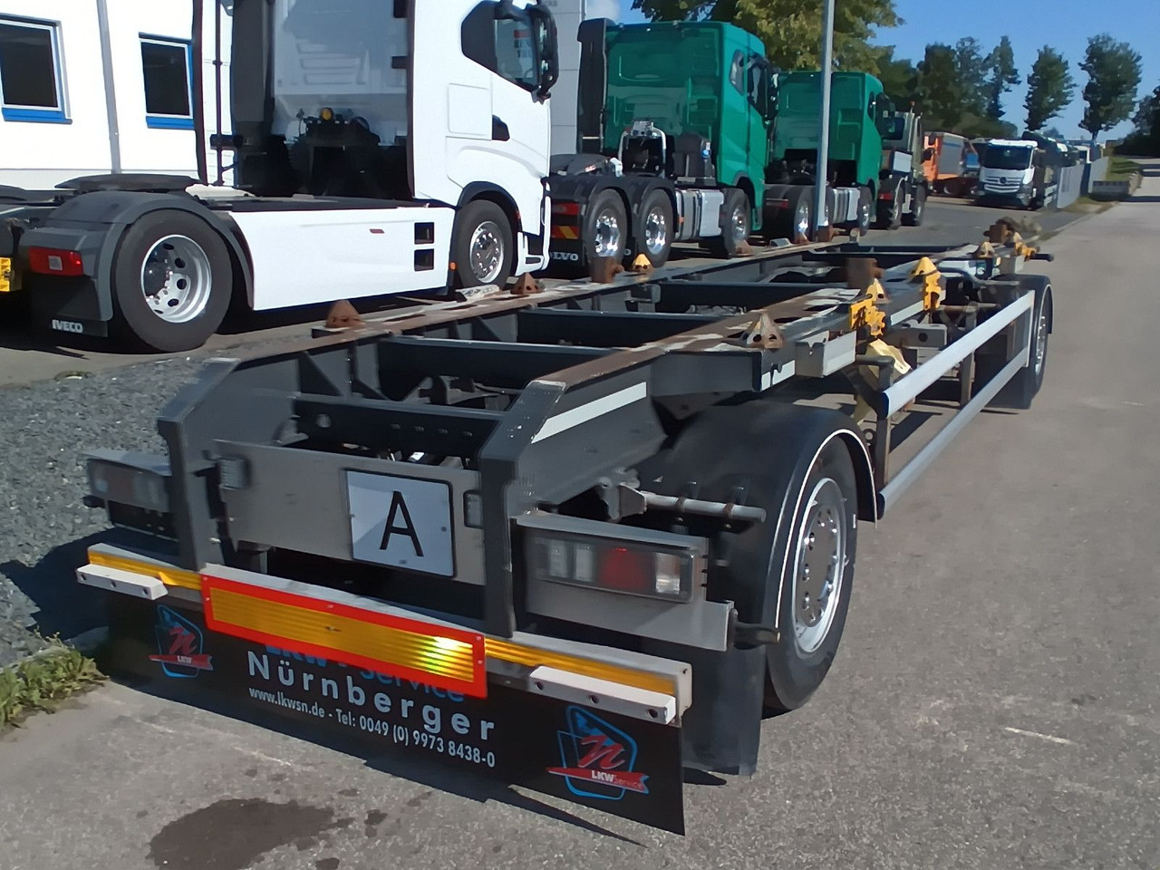 Hüffermann 2-A VARIO-CARRIER VERZINKT SAFETYFIX Reifen/TÜV - Kancali yükleyici/ Hidrolift römork: fotoğraf 5 Hüffermann 2-A VARIO-CARRIER VERZINKT SAFETYFIX Reifen/TÜV - Kancali yükleyici/ Hidrolift römork: fotoğraf 5