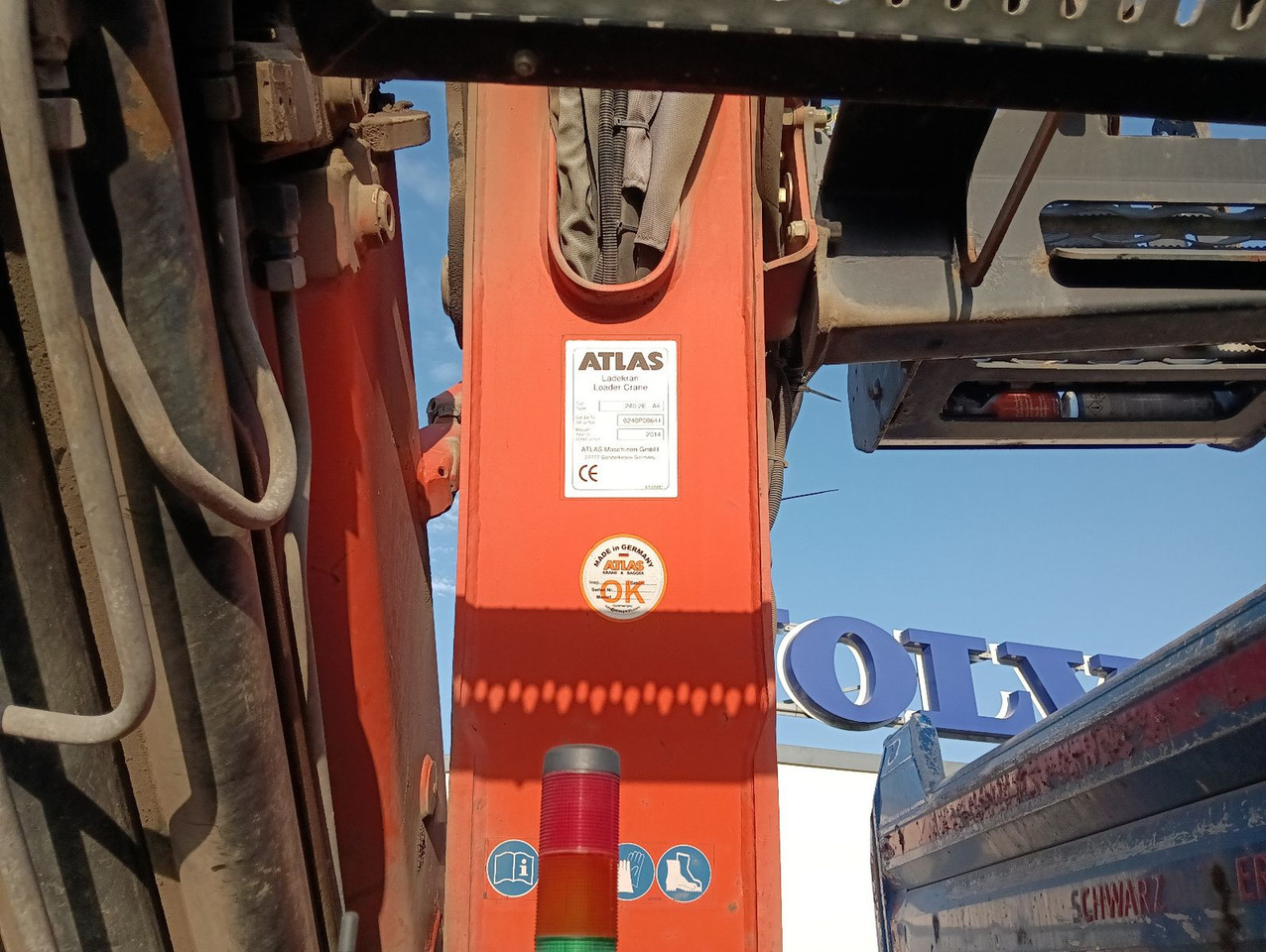 MAN TGS 26:480 6x4 EURO5 ATLAS 240.2E-A4 3-S-Kipper - Damperli kamyon, Vinçli kamyon: fotoğraf 4 MAN TGS 26:480 6x4 EURO5 ATLAS 240.2E-A4 3-S-Kipper - Damperli kamyon, Vinçli kamyon: fotoğraf 4