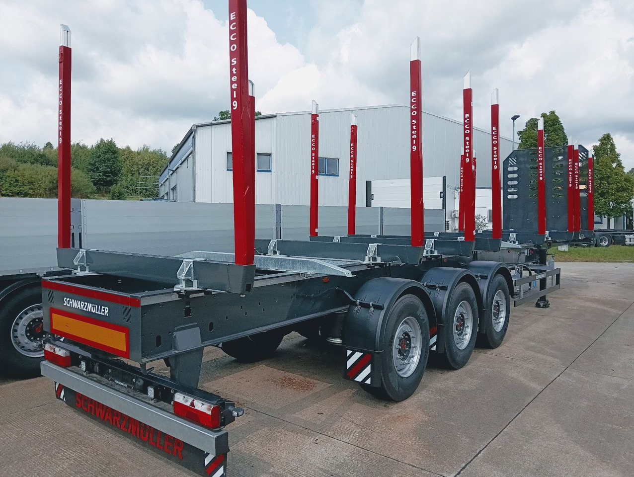 Schwarzmüller 3-A Rungensattel 8xRungSchemel 5800kg NEU sofort Schwarzmüller 3-A Rungensattel 8xRungSchemel 5800kg NEU sofort - Tomruk dorsesi: fotoğraf 1 Schwarzmüller 3-A Rungensattel 8xRungSchemel 5800kg NEU sofort Schwarzmüller 3-A Rungensattel 8xRungSchemel 5800kg NEU sofort - Tomruk dorsesi: fotoğraf 1