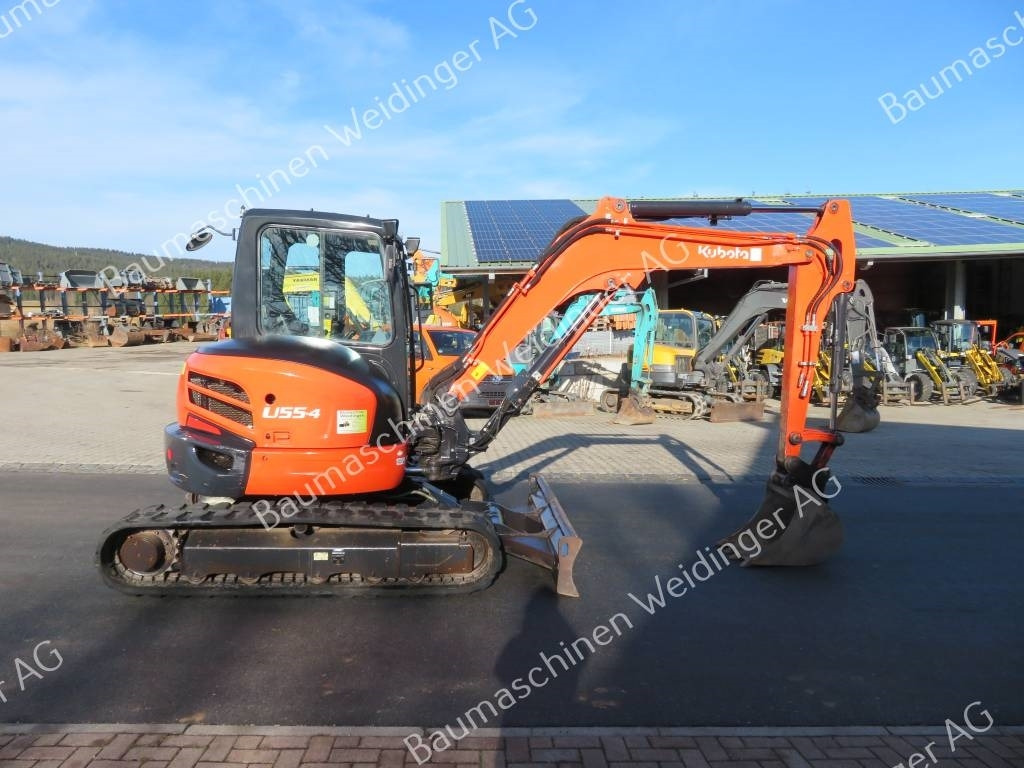 Kubota U 55-4 - Mini ekskavatör: fotoğraf 2 Kubota U 55-4 - Mini ekskavatör: fotoğraf 2
