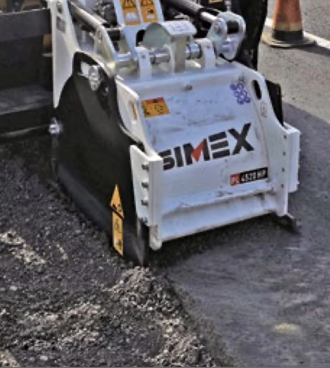 Simex PL60.20 F. SKID LOADER WITH HIGHFLOW - Asfalt freze: fotoğraf 1 Simex PL60.20 F. SKID LOADER WITH HIGHFLOW - Asfalt freze: fotoğraf 1