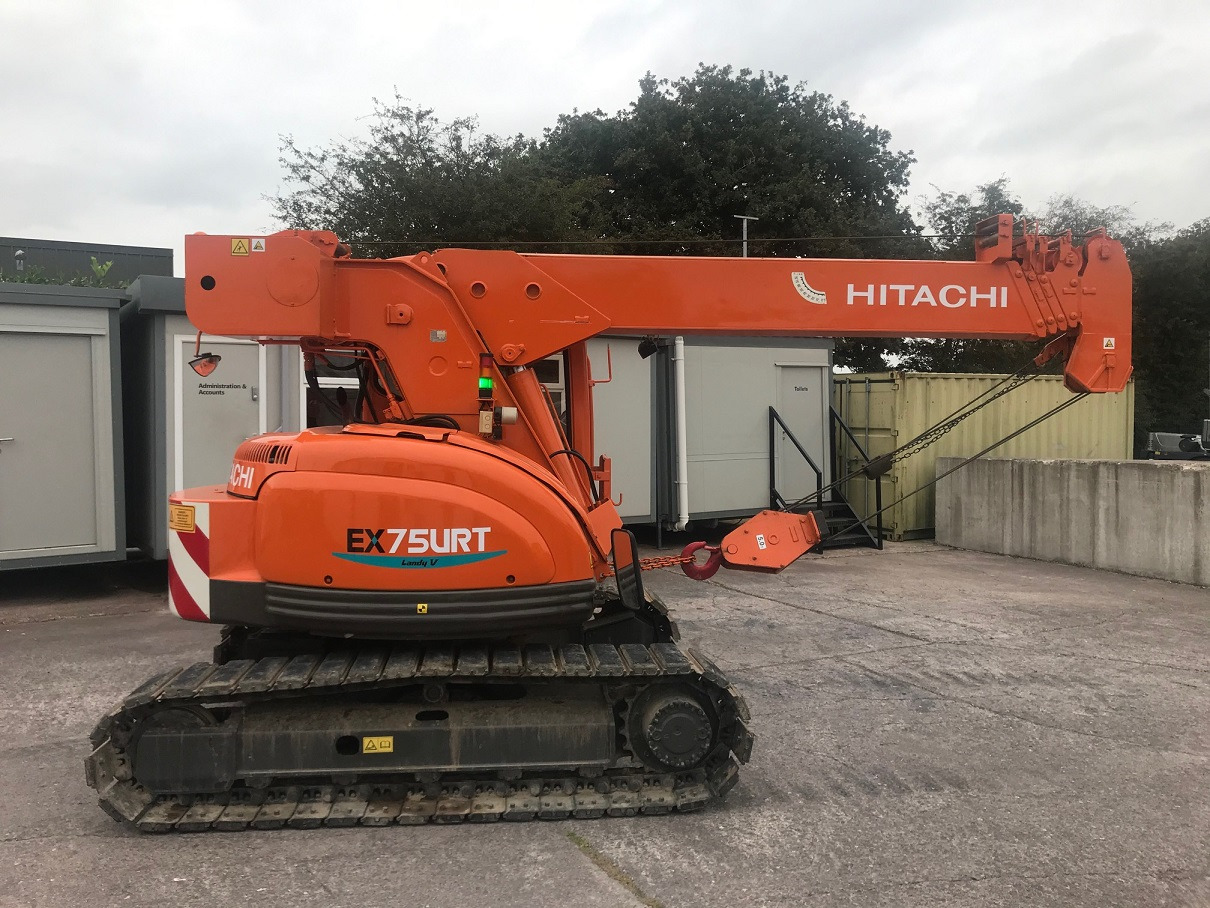 HITACHI EX75URT, 5 Ton Tele Crawler Crane - Mobil vinç: fotoğraf 4 HITACHI EX75URT, 5 Ton Tele Crawler Crane - Mobil vinç: fotoğraf 4