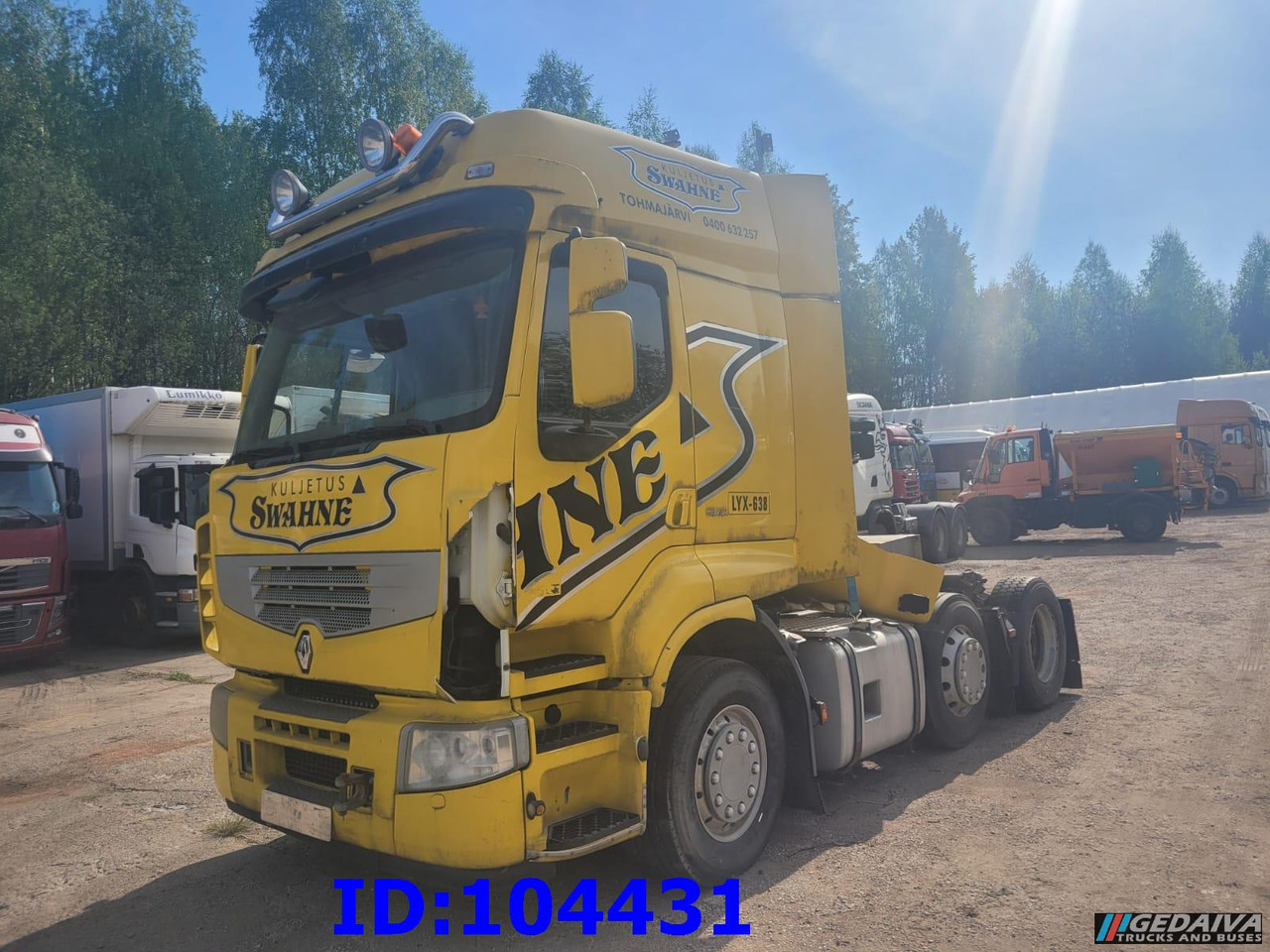 RENAULT Premium 450 6x2 Manual (No gearbox) - Çekici: fotoğraf 4 RENAULT Premium 450 6x2 Manual (No gearbox) - Çekici: fotoğraf 4