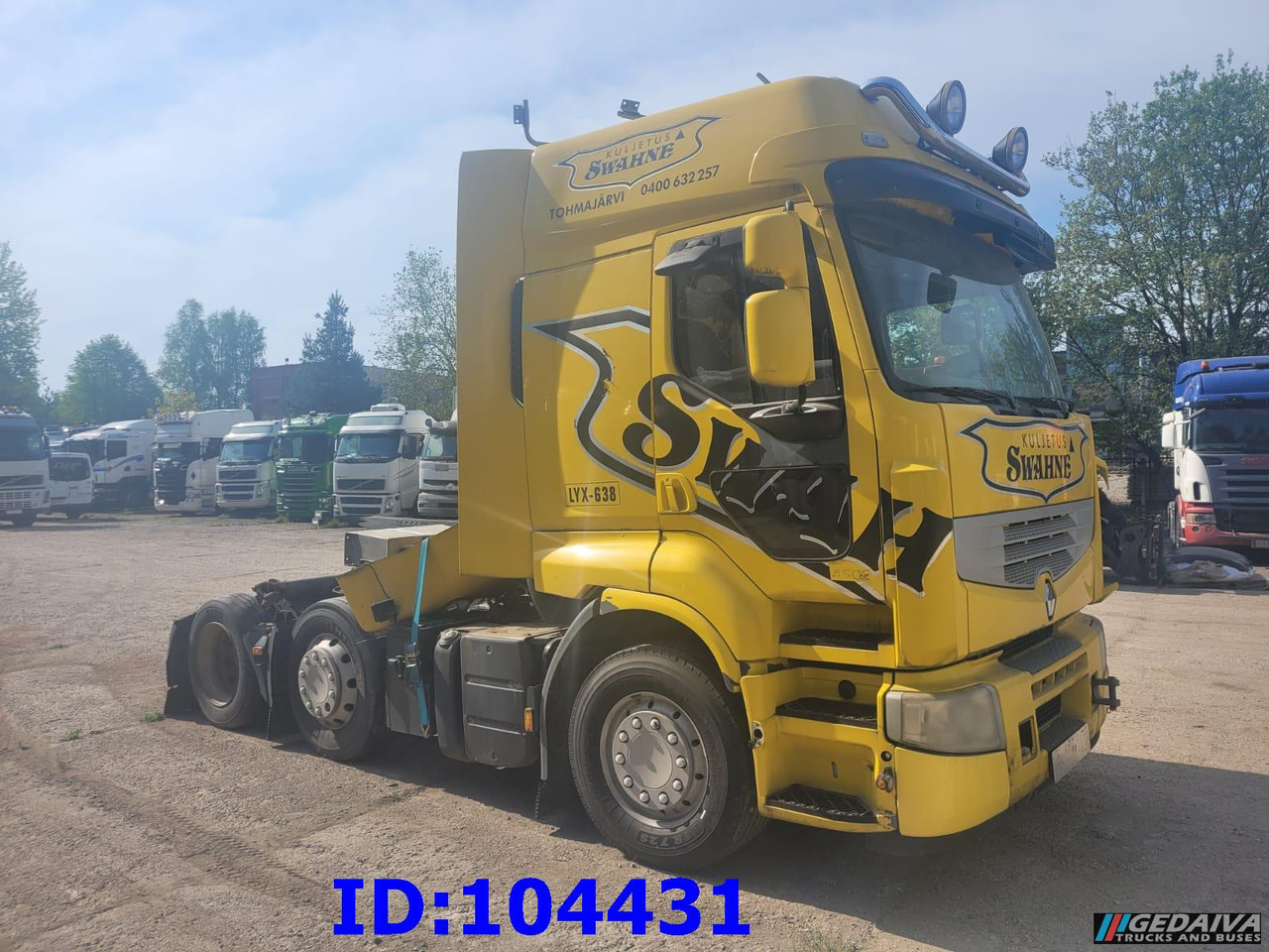 RENAULT Premium 450 6x2 Manual (No gearbox) - Çekici: fotoğraf 1 RENAULT Premium 450 6x2 Manual (No gearbox) - Çekici: fotoğraf 1