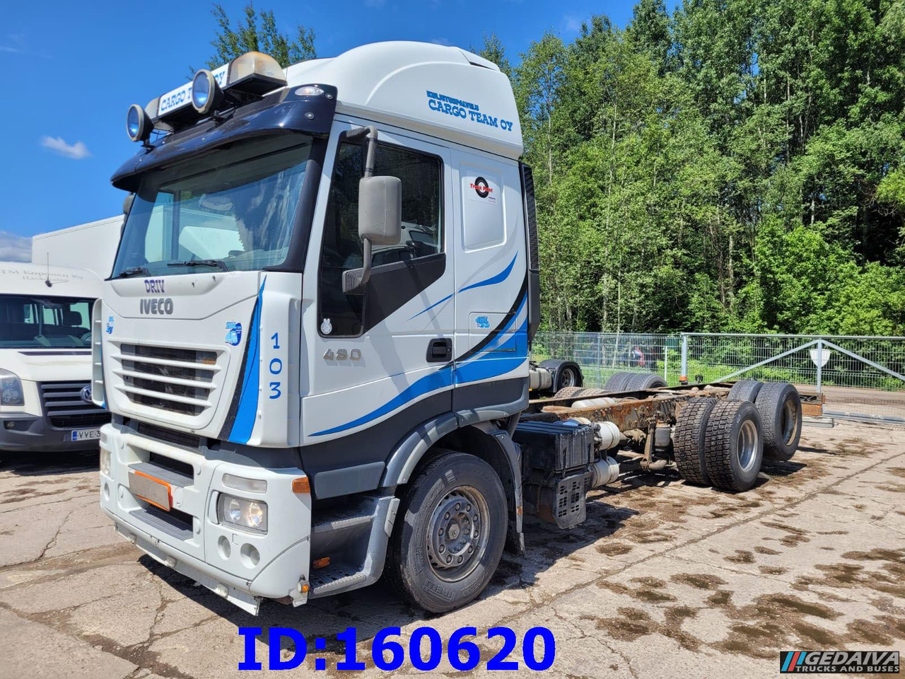 IVECO Stralis 480 6x2 Manual - Şasi kamyon: fotoğraf 1 IVECO Stralis 480 6x2 Manual - Şasi kamyon: fotoğraf 1