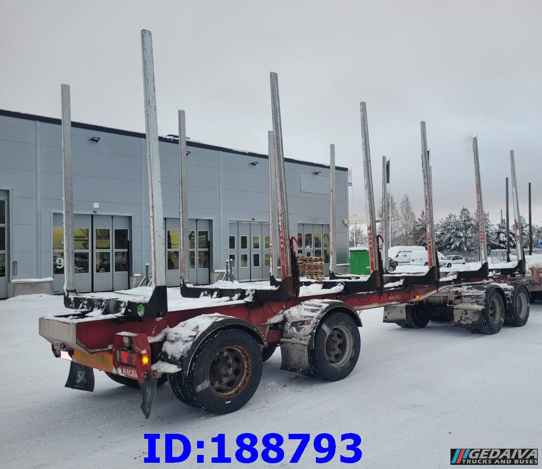 MALKKI RJ4-10200 - 4 Axles - Tomruk römorku: fotoğraf 2 MALKKI RJ4-10200 - 4 Axles - Tomruk römorku: fotoğraf 2