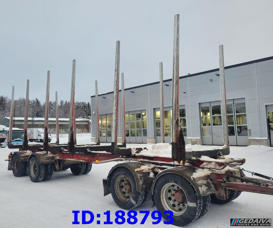 MALKKI RJ4-10200 - 4 Axles - Tomruk römorku: fotoğraf 1 MALKKI RJ4-10200 - 4 Axles - Tomruk römorku: fotoğraf 1