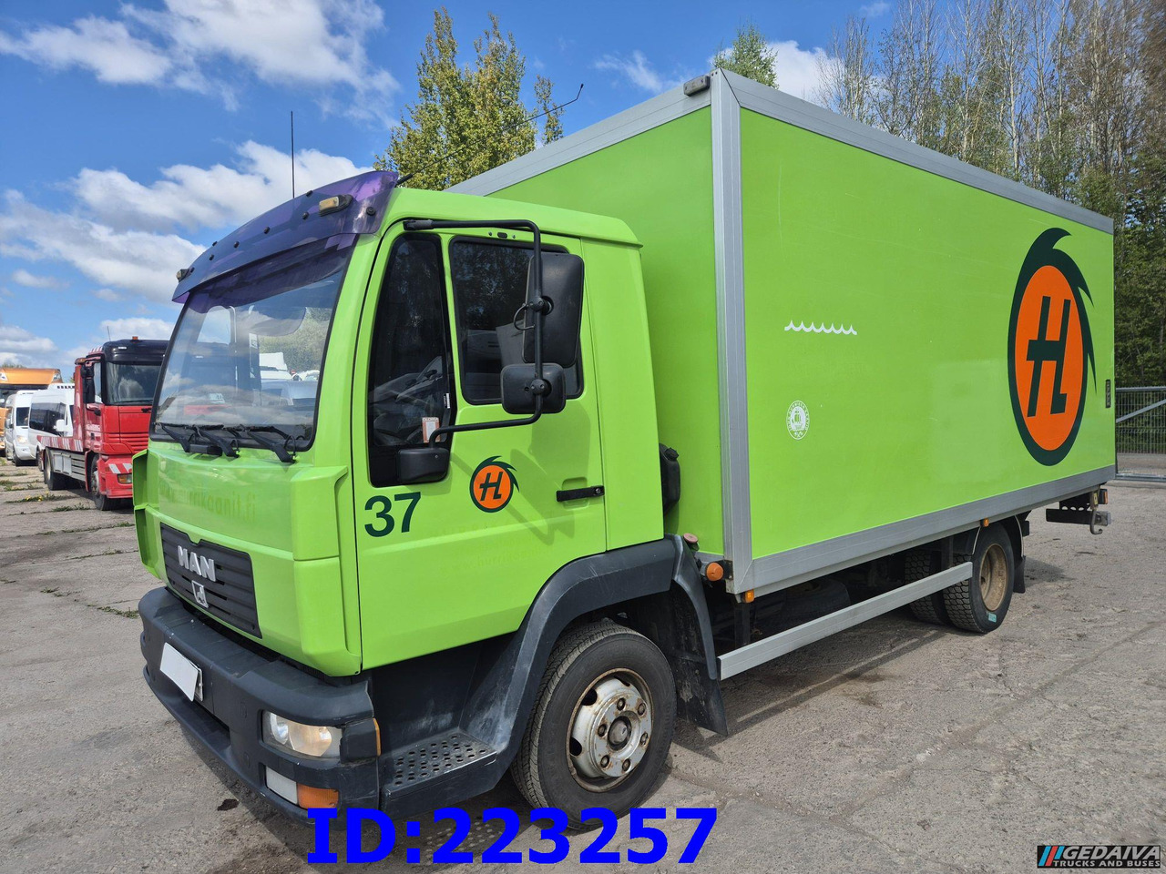 MAN LE 8.150 Manual 139tkm ONLY - Kapalı kasa kamyon: fotoğraf 1 MAN LE 8.150 Manual 139tkm ONLY - Kapalı kasa kamyon: fotoğraf 1