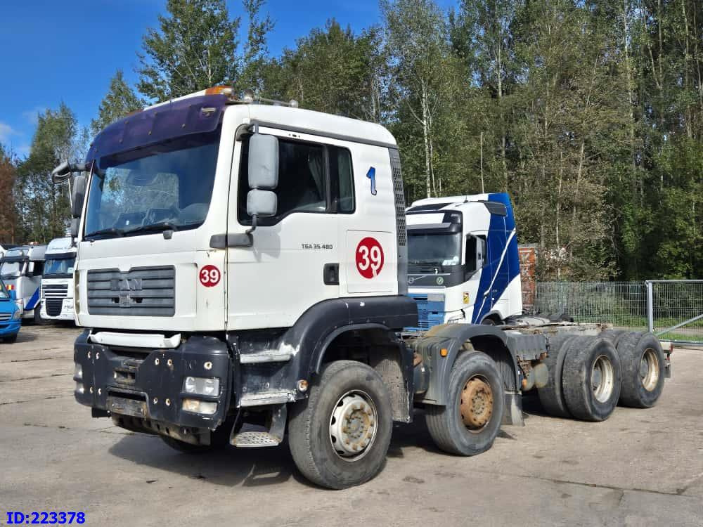 MAN TGA 35.480 8X4 - Full steel - Manual - Şasi kamyon: fotoğraf 1 MAN TGA 35.480 8X4 - Full steel - Manual - Şasi kamyon: fotoğraf 1