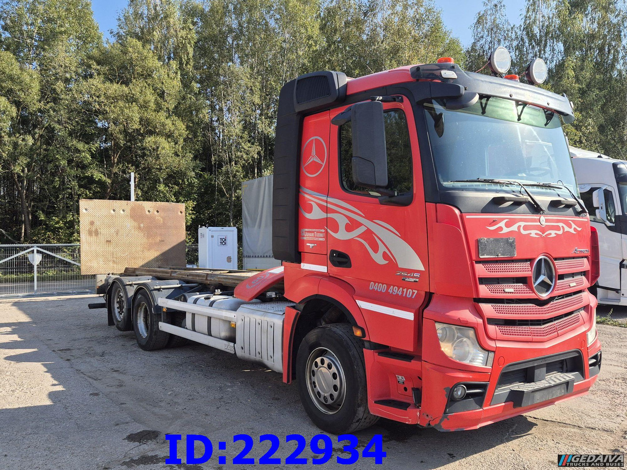 MERCEDES-BENZ Actros 2545 6x2 Euro5 - Şasi kamyon: fotoğraf 4 MERCEDES-BENZ Actros 2545 6x2 Euro5 - Şasi kamyon: fotoğraf 4