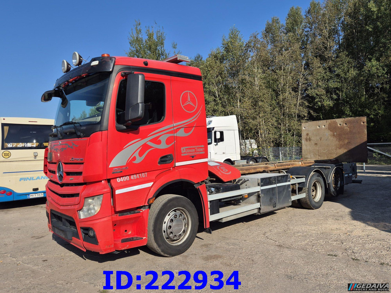 MERCEDES-BENZ Actros 2545 6x2 Euro5 - Şasi kamyon: fotoğraf 1 MERCEDES-BENZ Actros 2545 6x2 Euro5 - Şasi kamyon: fotoğraf 1