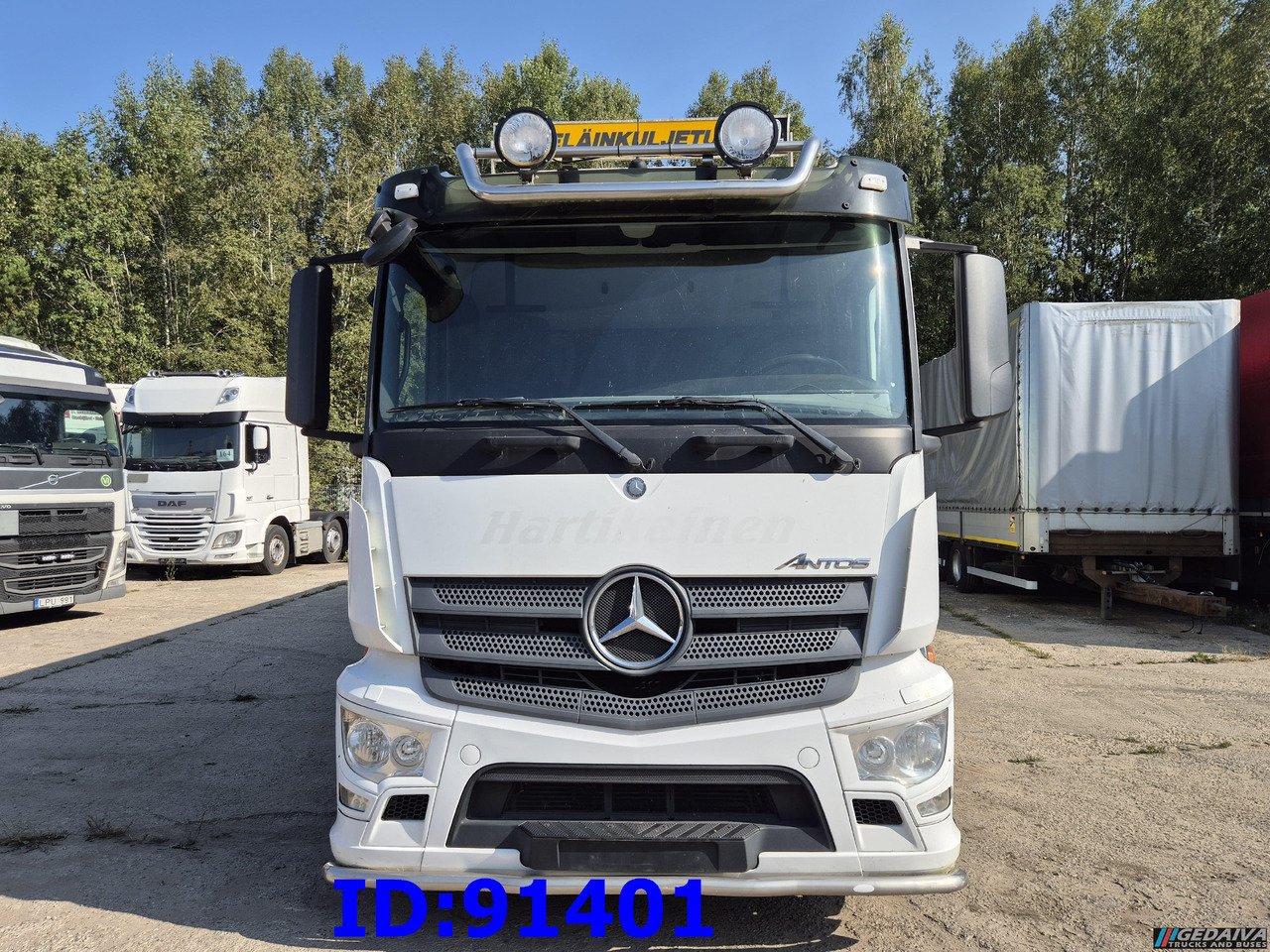 MERCEDES-BENZ Antos 2532 - 6x2 - Euro 6 - Animal transport - Hayvan nakil aracı kamyon: fotoğraf 2 MERCEDES-BENZ Antos 2532 - 6x2 - Euro 6 - Animal transport - Hayvan nakil aracı kamyon: fotoğraf 2