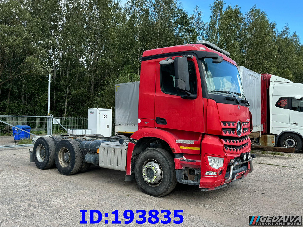 MERCEDES-BENZ Arocs 2840 6x4 Manual Euro6 - Şasi kamyon: fotoğraf 4 MERCEDES-BENZ Arocs 2840 6x4 Manual Euro6 - Şasi kamyon: fotoğraf 4
