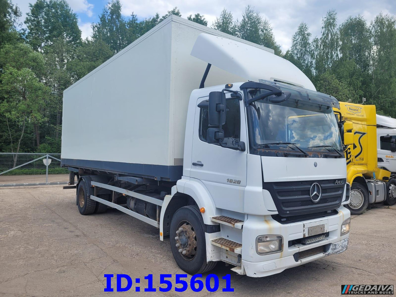 MERCEDES-BENZ Axor 1828 Manual - Izotermik kamyon: fotoğraf 4 MERCEDES-BENZ Axor 1828 Manual - Izotermik kamyon: fotoğraf 4