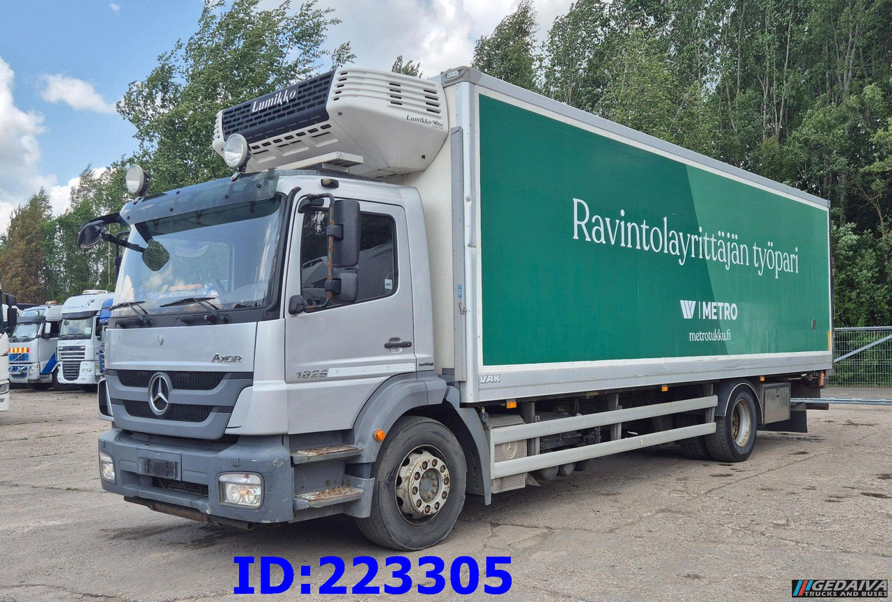 MERCEDES-BENZ Axor 1829 Euro5 Manual + Tail lift - Refrijeratör kamyon: fotoğraf 1 MERCEDES-BENZ Axor 1829 Euro5 Manual + Tail lift - Refrijeratör kamyon: fotoğraf 1
