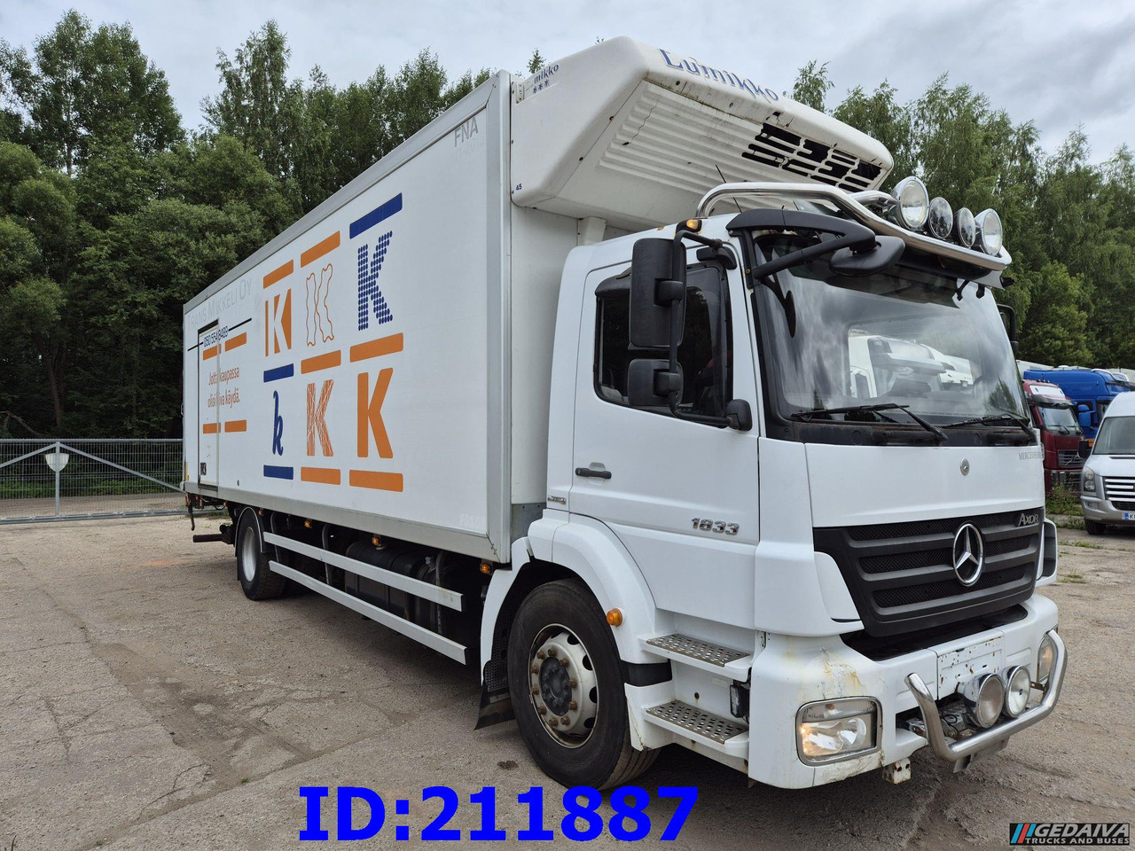 MERCEDES-BENZ Axor 1833 - Manual - Refrijeratör kamyon: fotoğraf 4 MERCEDES-BENZ Axor 1833 - Manual - Refrijeratör kamyon: fotoğraf 4