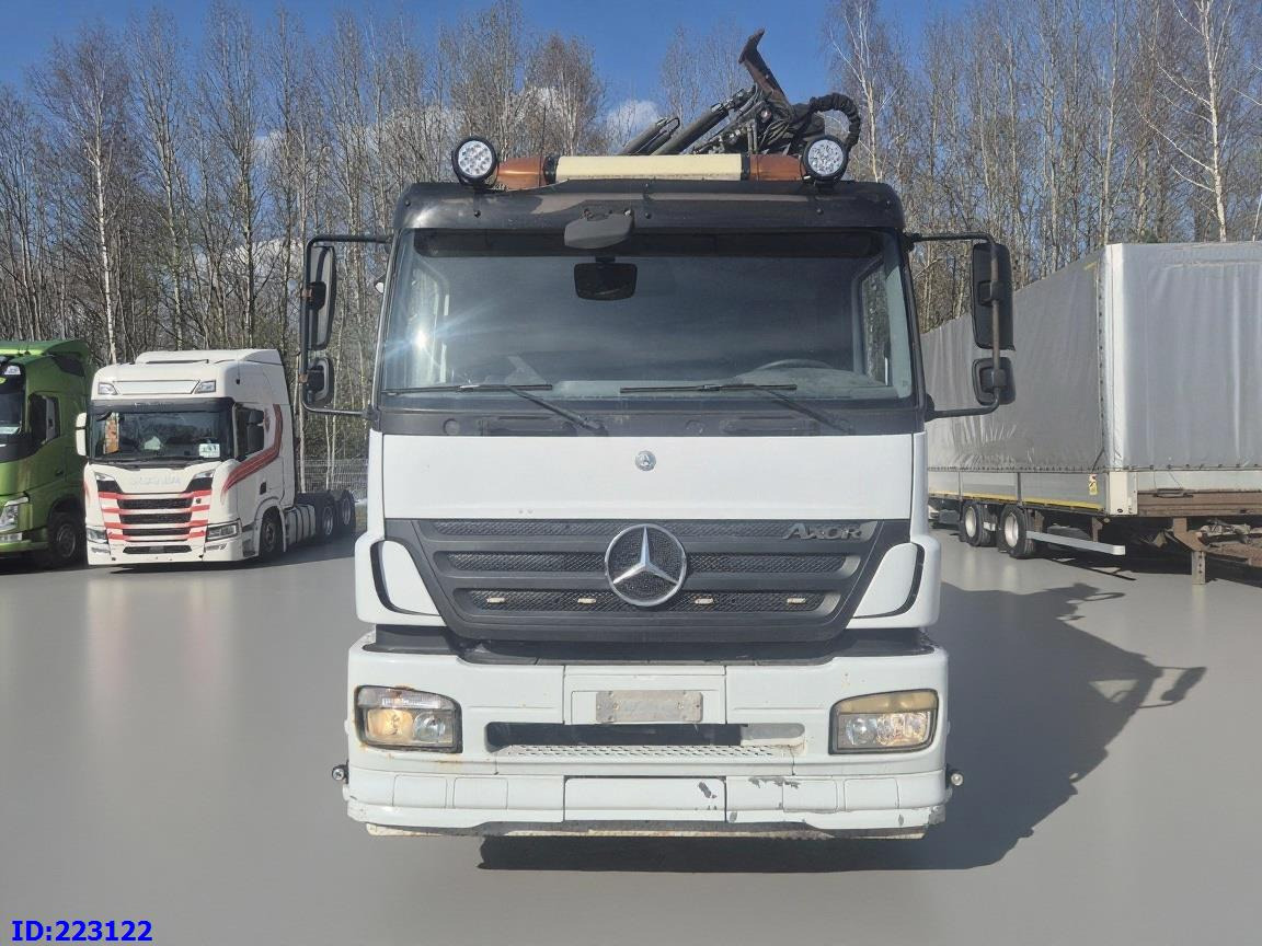 MERCEDES-BENZ Axor 2533 6x2 + Atlas 332.3E Crane - Damperli kamyon: fotoğraf 2 MERCEDES-BENZ Axor 2533 6x2 + Atlas 332.3E Crane - Damperli kamyon: fotoğraf 2