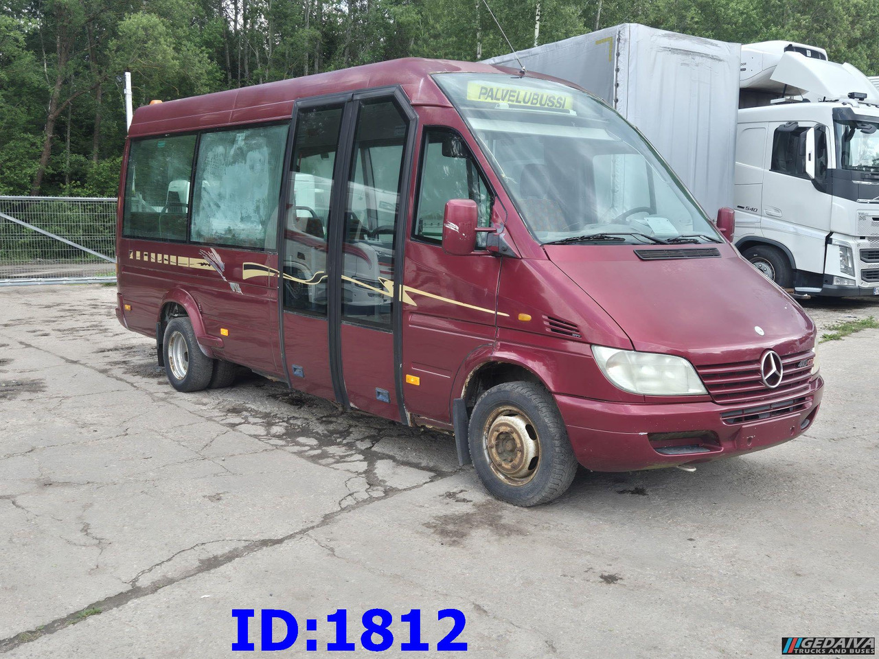 MERCEDES-BENZ Sprinter 413 - 17 Place - Minibüs, Minivan: fotoğraf 1 MERCEDES-BENZ Sprinter 413 - 17 Place - Minibüs, Minivan: fotoğraf 1