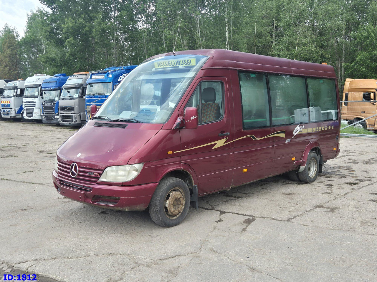 MERCEDES-BENZ Sprinter 413 - 17 Place - Minibüs, Minivan: fotoğraf 4 MERCEDES-BENZ Sprinter 413 - 17 Place - Minibüs, Minivan: fotoğraf 4
