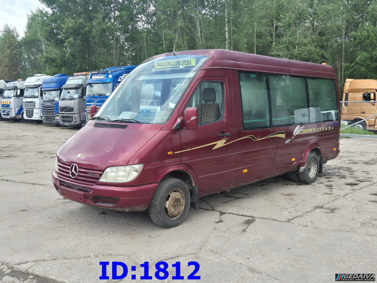 MERCEDES-BENZ Sprinter 413 - 17 Place - Minibüs, Minivan: fotoğraf 3 MERCEDES-BENZ Sprinter 413 - 17 Place - Minibüs, Minivan: fotoğraf 3