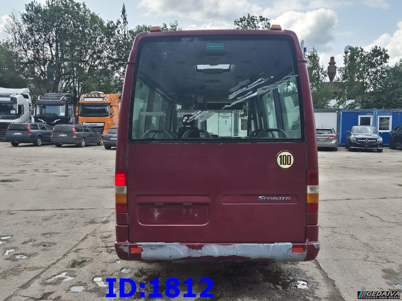 MERCEDES-BENZ Sprinter 413 - 17 Place - Minibüs, Minivan: fotoğraf 5 MERCEDES-BENZ Sprinter 413 - 17 Place - Minibüs, Minivan: fotoğraf 5