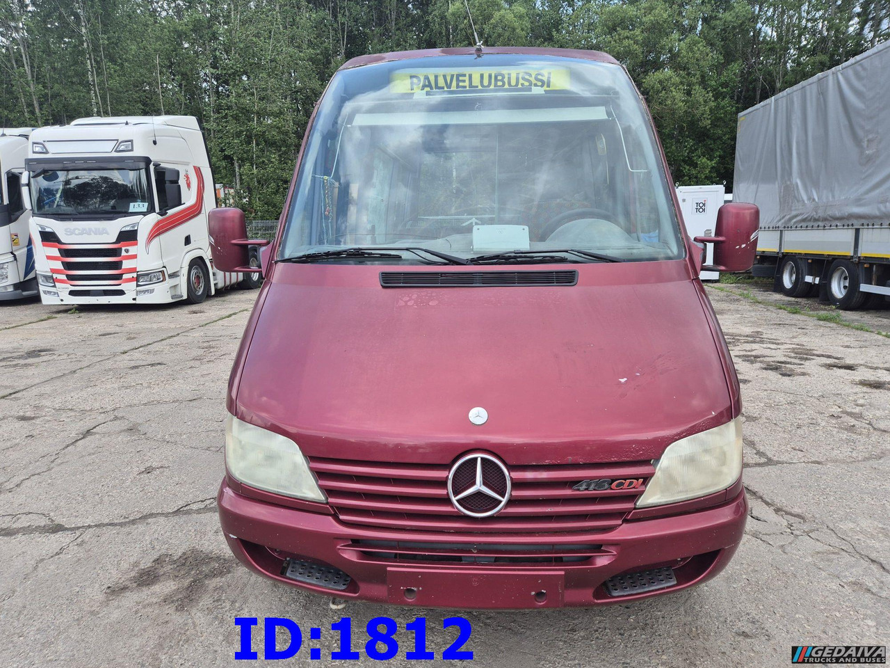MERCEDES-BENZ Sprinter 413 - 17 Place - Minibüs, Minivan: fotoğraf 2 MERCEDES-BENZ Sprinter 413 - 17 Place - Minibüs, Minivan: fotoğraf 2