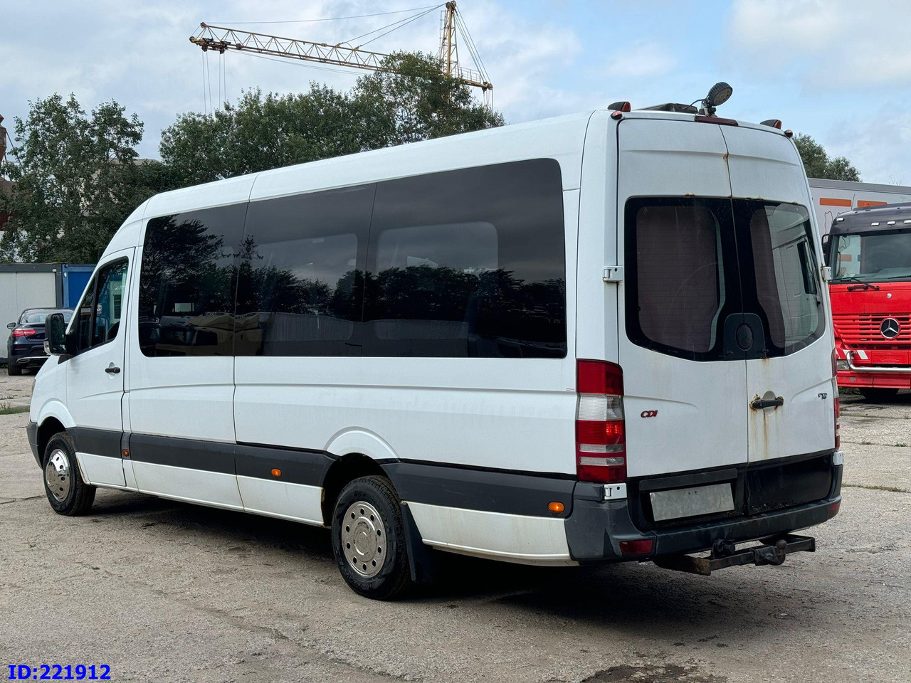 Minibüs, Minivan MERCEDES-BENZ Sprinter 518 VIP 17-Place: fotoğraf 7
