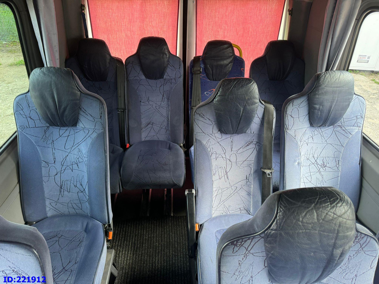 Minibüs, Minivan MERCEDES-BENZ Sprinter 518 VIP 17-Place: fotoğraf 18