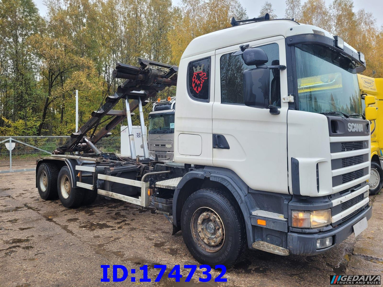SCANIA 144 - 6x4 - Full Steel - Big Axles - 3 Pedals - Kablo sistemli kamyon: fotoğraf 3 SCANIA 144 - 6x4 - Full Steel - Big Axles - 3 Pedals - Kablo sistemli kamyon: fotoğraf 3