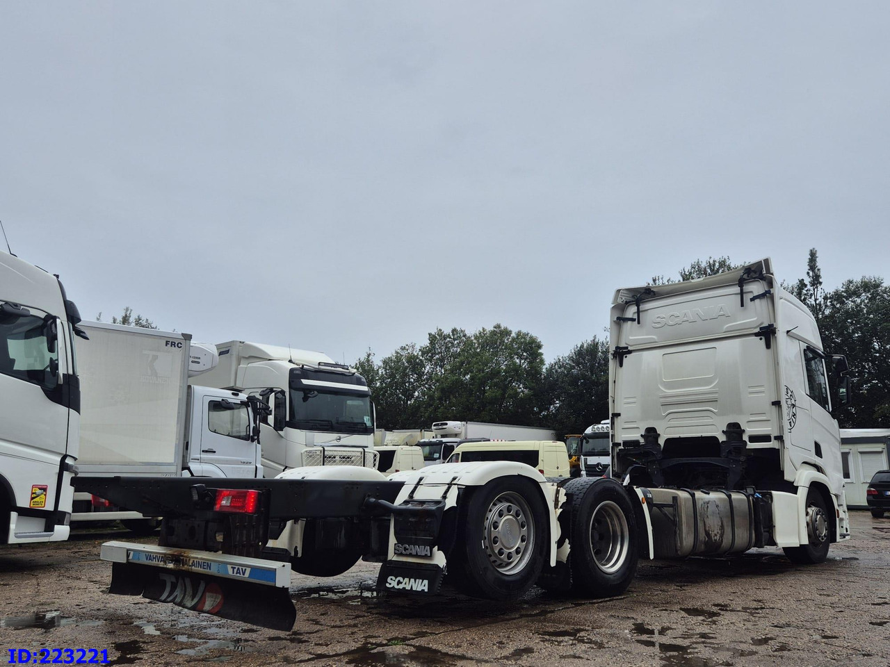 SCANIA R500 6X2 (Steering axle) - Euro6 - Şasi kamyon: fotoğraf 4 SCANIA R500 6X2 (Steering axle) - Euro6 - Şasi kamyon: fotoğraf 4