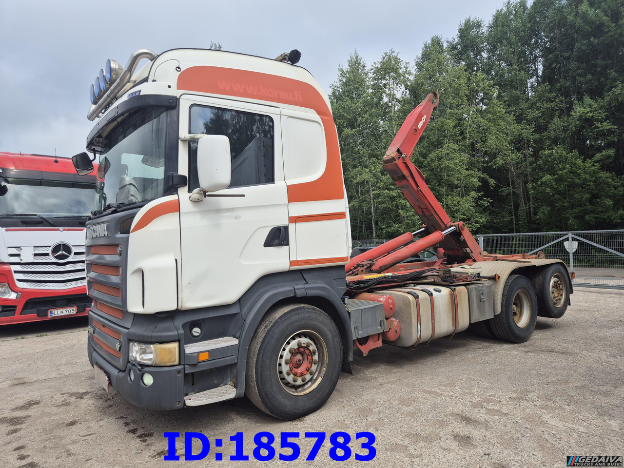 SCANIA R500 6x2 Hook lift - Kancalı yükleyici kamyon: fotoğraf 1 SCANIA R500 6x2 Hook lift - Kancalı yükleyici kamyon: fotoğraf 1