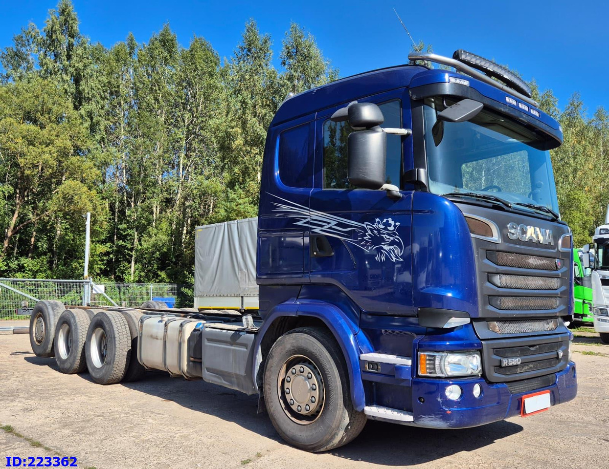SCANIA R580 8x4 Euro6 Retarder - Şasi kamyon: fotoğraf 2 SCANIA R580 8x4 Euro6 Retarder - Şasi kamyon: fotoğraf 2