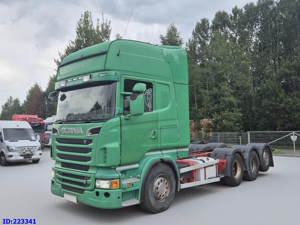 SCANIA R620 - 8x4 - Steering axle - Retarder - Şasi kamyon: fotoğraf 1 SCANIA R620 - 8x4 - Steering axle - Retarder - Şasi kamyon: fotoğraf 1