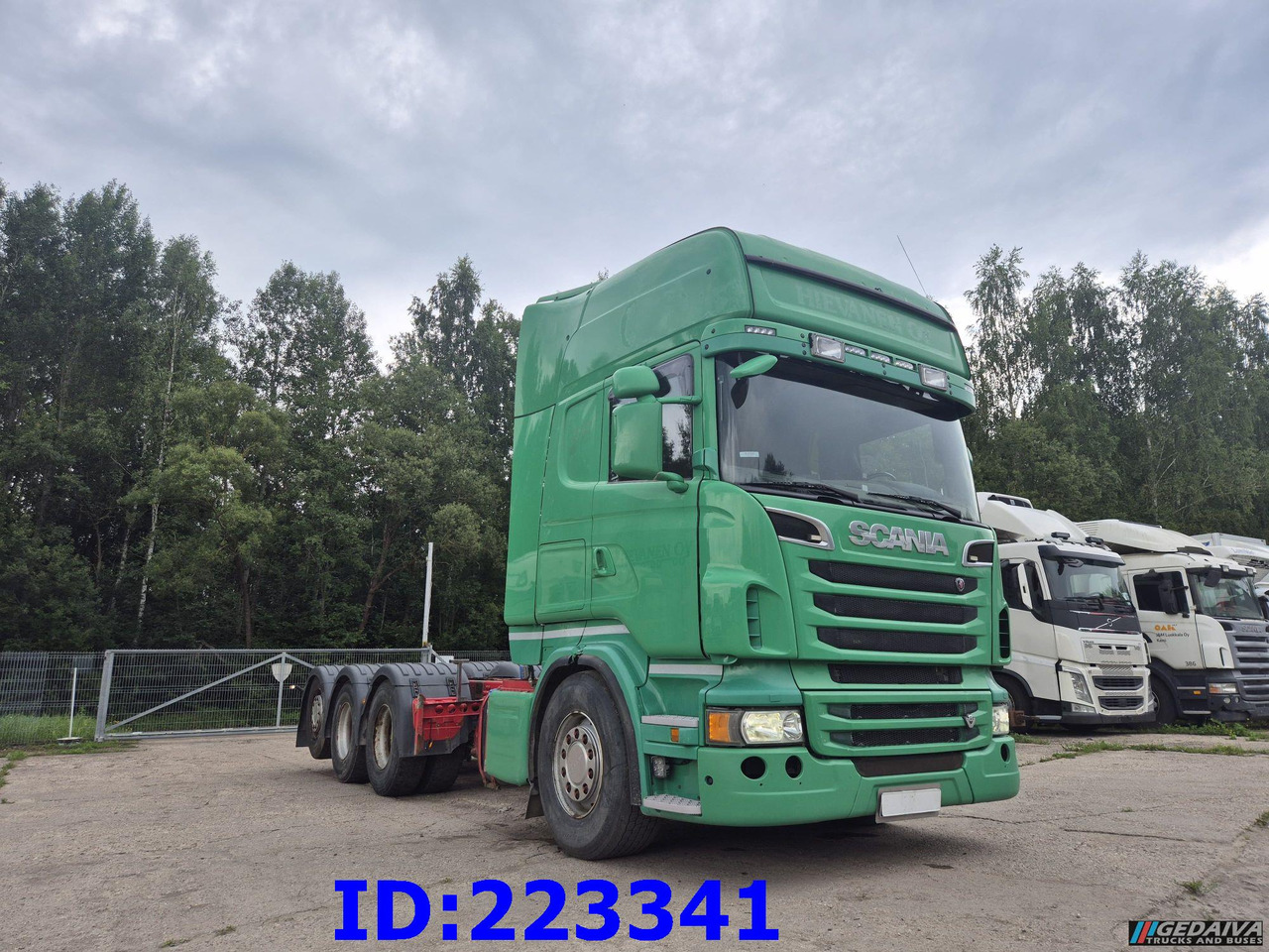 SCANIA R620 - 8x4 - Steering axle - Retarder - Şasi kamyon: fotoğraf 4 SCANIA R620 - 8x4 - Steering axle - Retarder - Şasi kamyon: fotoğraf 4