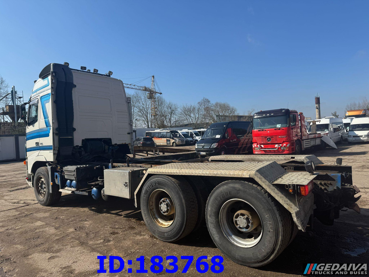 VOLVO FH16 580HP 6x4 BigAxles - Şasi kamyon: fotoğraf 5 VOLVO FH16 580HP 6x4 BigAxles - Şasi kamyon: fotoğraf 5