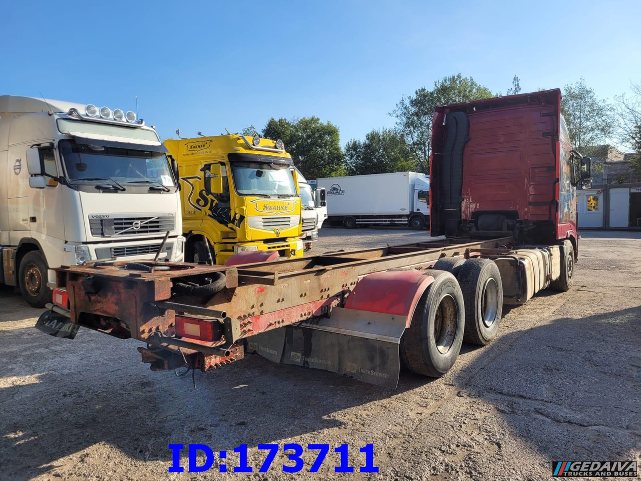VOLVO FH16 700HP 6x4 Euro5 - Şasi kamyon: fotoğraf 5 VOLVO FH16 700HP 6x4 Euro5 - Şasi kamyon: fotoğraf 5