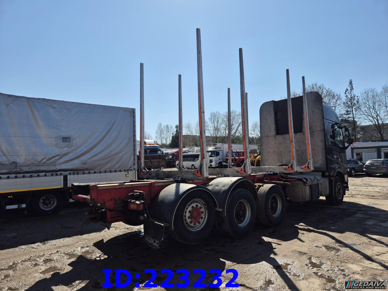 VOLVO FH16 700HP 8X4 Big Axles - Tomruk kamyonu: fotoğraf 5 VOLVO FH16 700HP 8X4 Big Axles - Tomruk kamyonu: fotoğraf 5