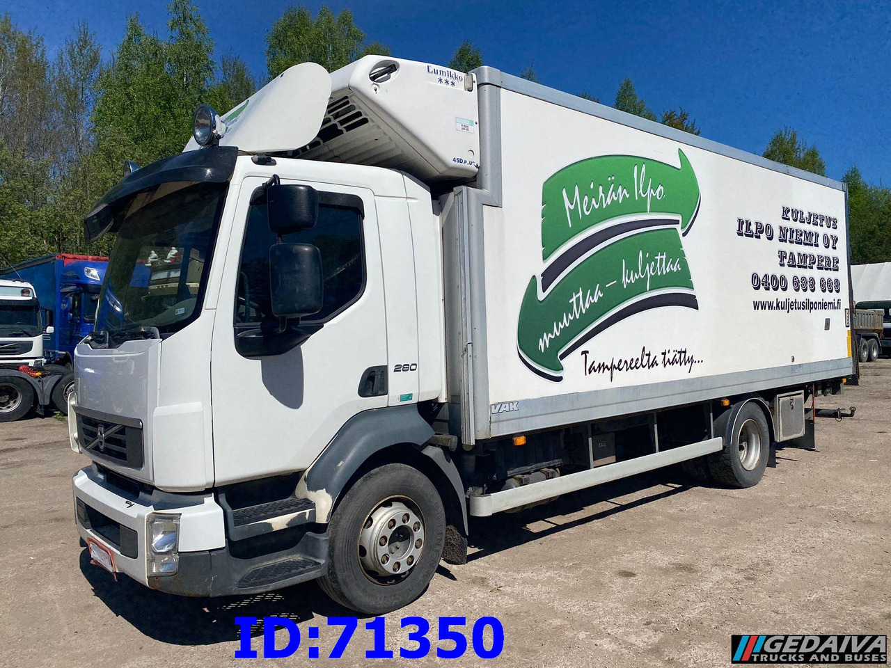 VOLVO FL 280 4x2 Refrigerator - Refrijeratör kamyon: fotoğraf 1 VOLVO FL 280 4x2 Refrigerator - Refrijeratör kamyon: fotoğraf 1