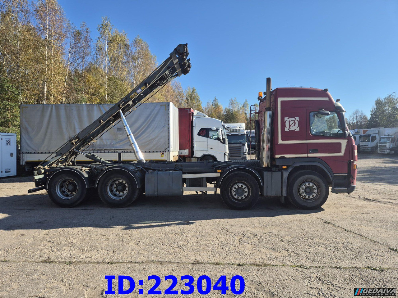 VOLVO FM12 420HP 8x2 - Kablo sistemli kamyon: fotoğraf 5 VOLVO FM12 420HP 8x2 - Kablo sistemli kamyon: fotoğraf 5