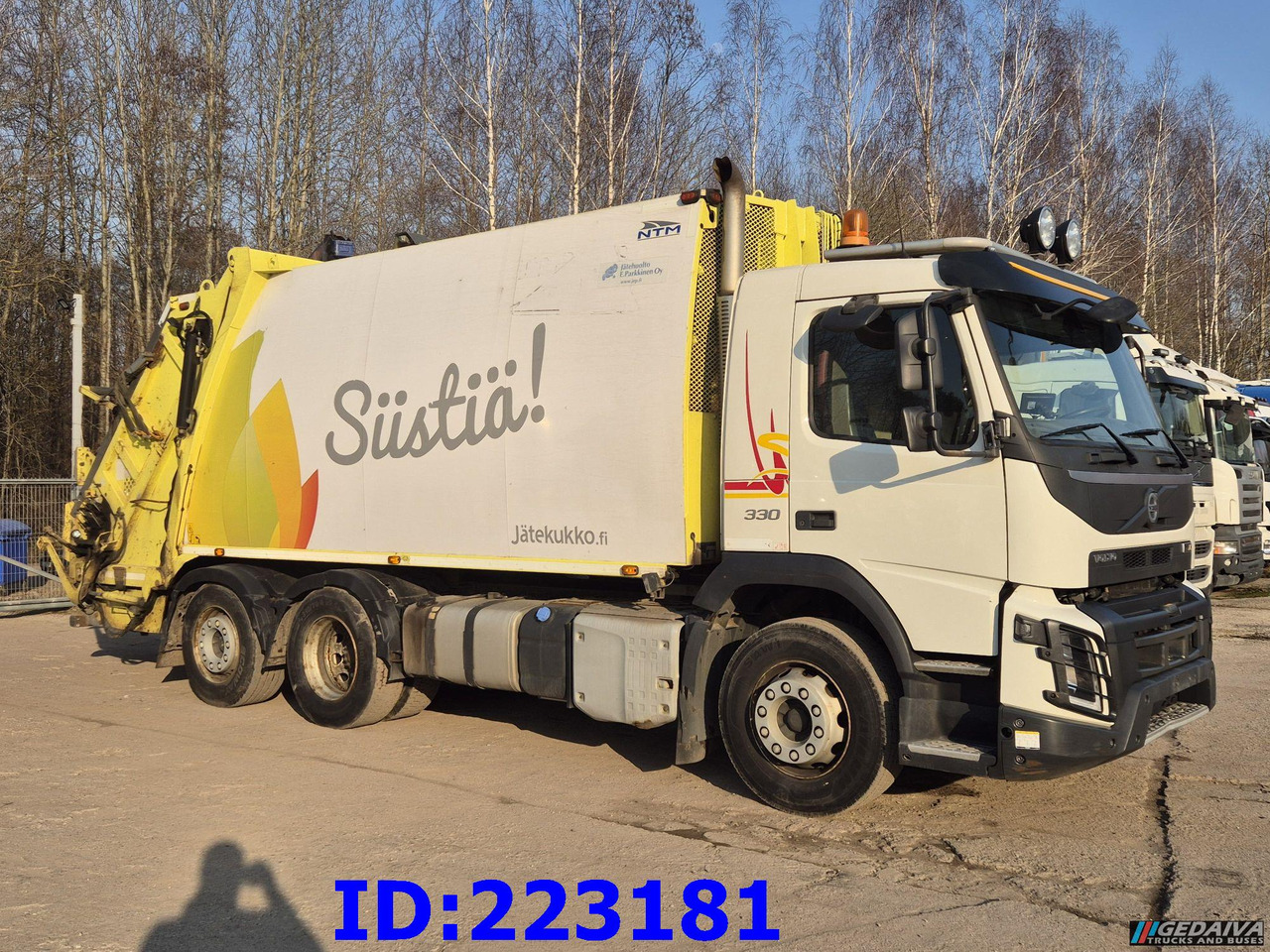 VOLVO FMX 11 330HP 6x2 (Steering axel) - Euro6 - Çöp kamyonu: fotoğraf 3 VOLVO FMX 11 330HP 6x2 (Steering axel) - Euro6 - Çöp kamyonu: fotoğraf 3