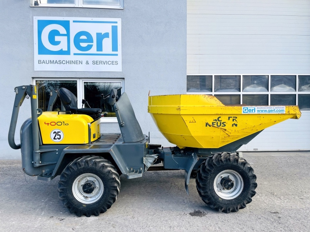 Neuson 4001 (3941) - Mini damperli kamyon: fotoğraf 2 Neuson 4001 (3941) - Mini damperli kamyon: fotoğraf 2
