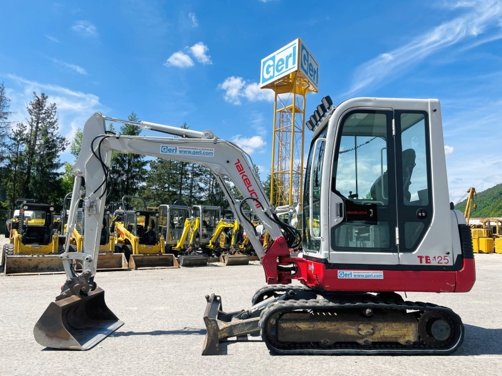 Takeuchi TB125 (4004) - Mini ekskavatör: fotoğraf 1 Takeuchi TB125 (4004) - Mini ekskavatör: fotoğraf 1