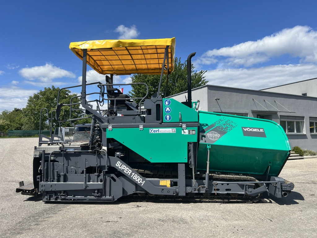 Vögele Super 1800-1 Typ: 07.82 (111585) - Asfalt serici: fotoğraf 5 Vögele Super 1800-1 Typ: 07.82 (111585) - Asfalt serici: fotoğraf 5