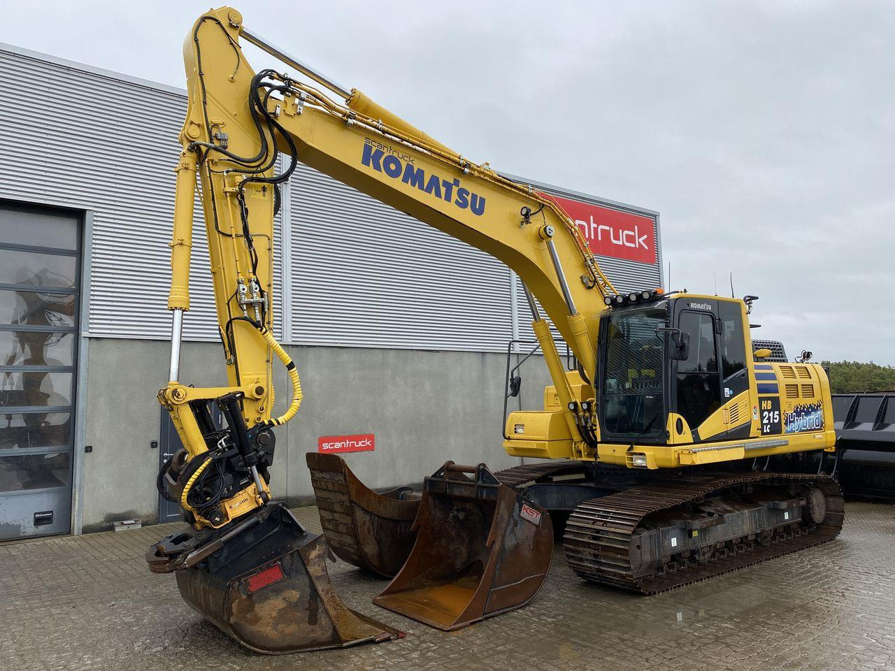 Komatsu HB215LC-3 - Paletli ekskavatör: fotoğraf 1 Komatsu HB215LC-3 - Paletli ekskavatör: fotoğraf 1